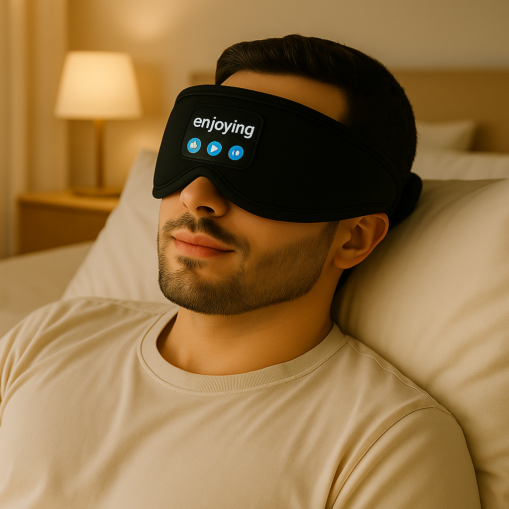 Masque de sommeil homme détendu max