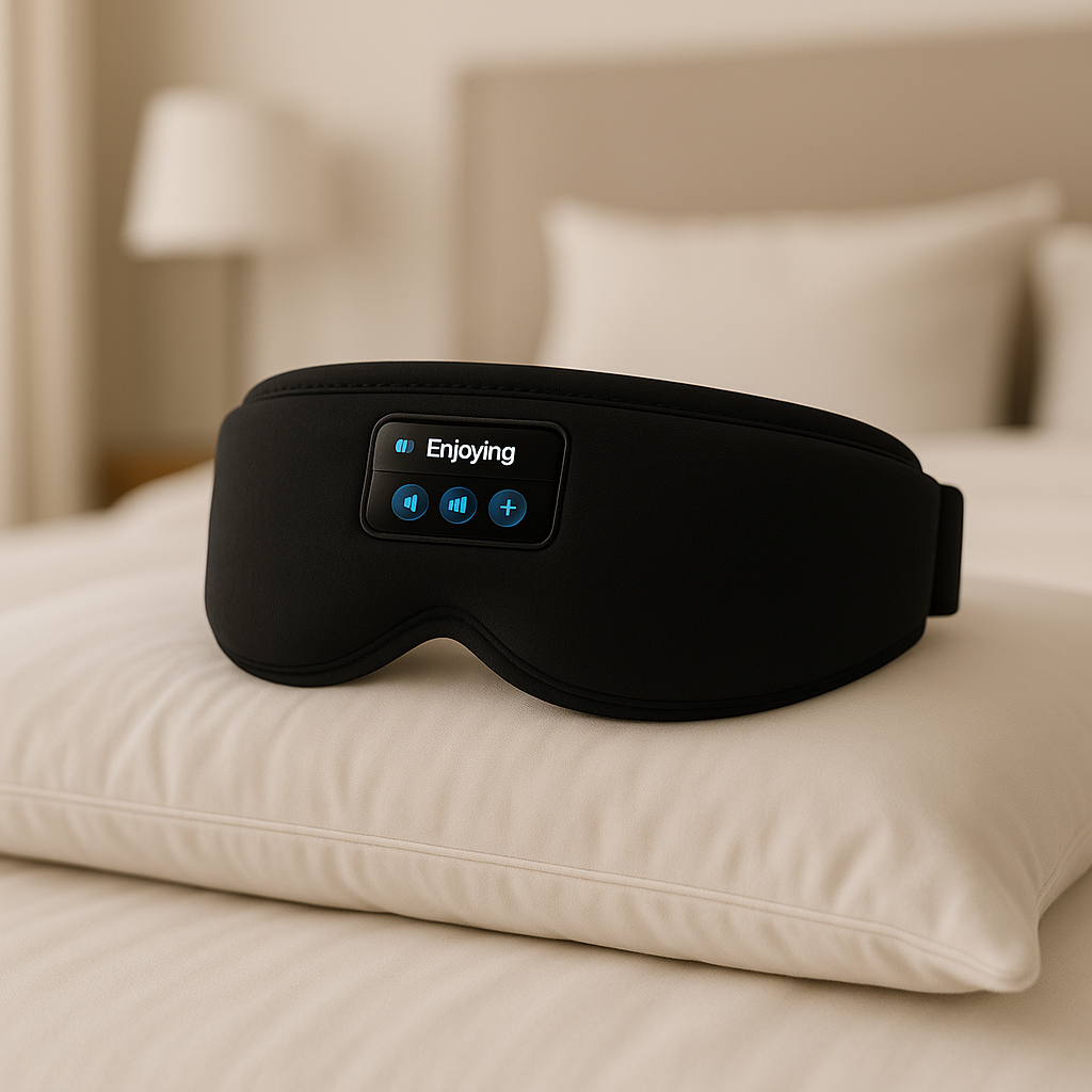 masque de sommeil noir