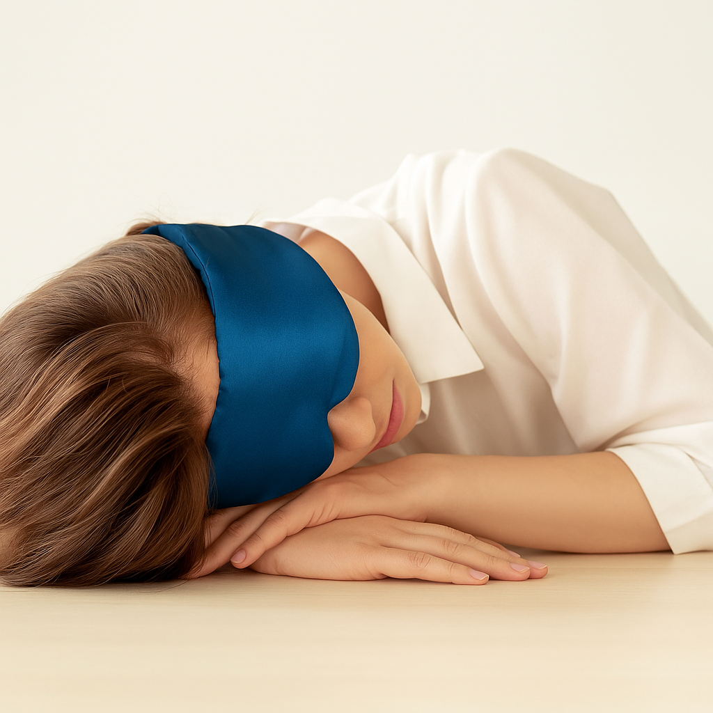Masque dormir cheveux protéger