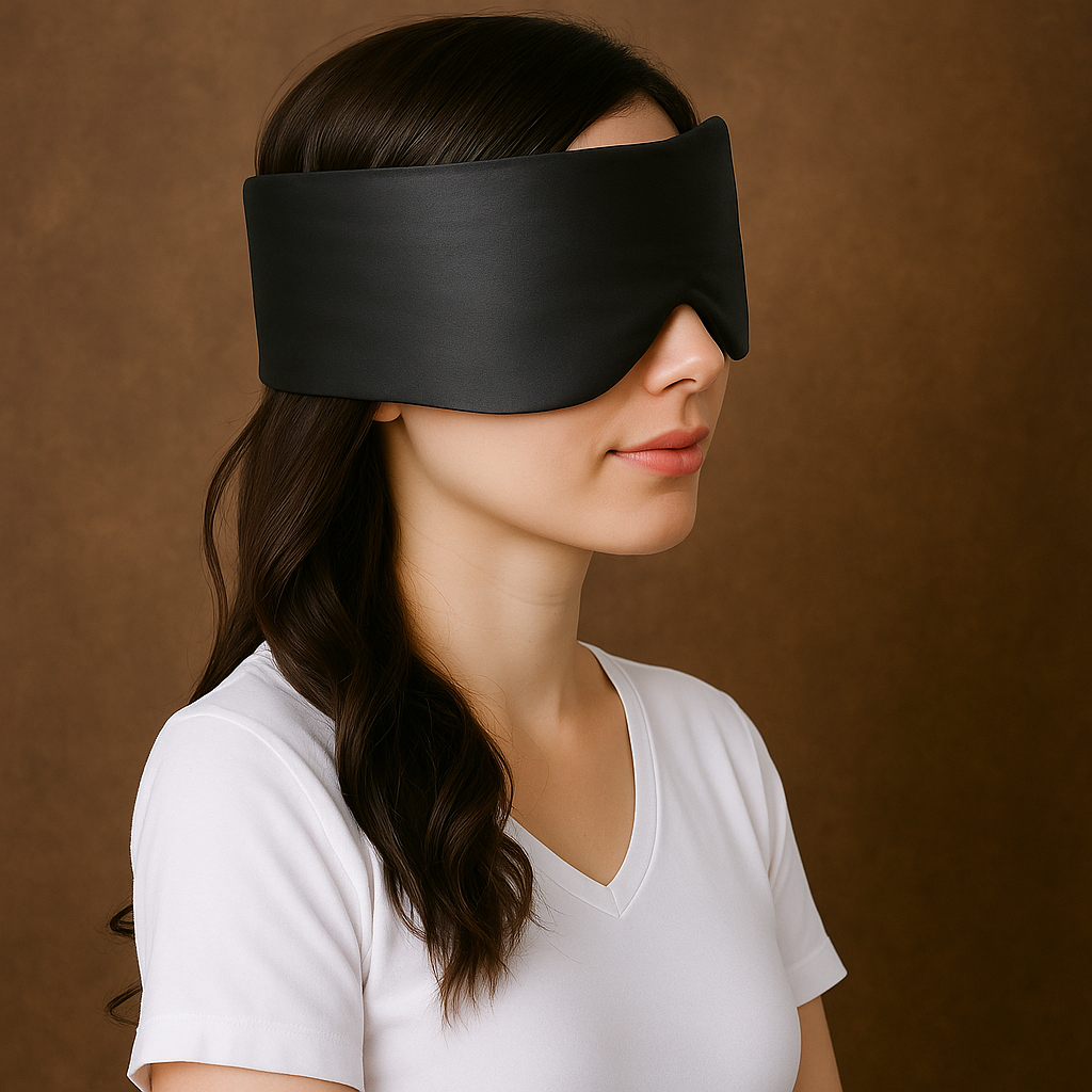 masque dormir noir blocage totale