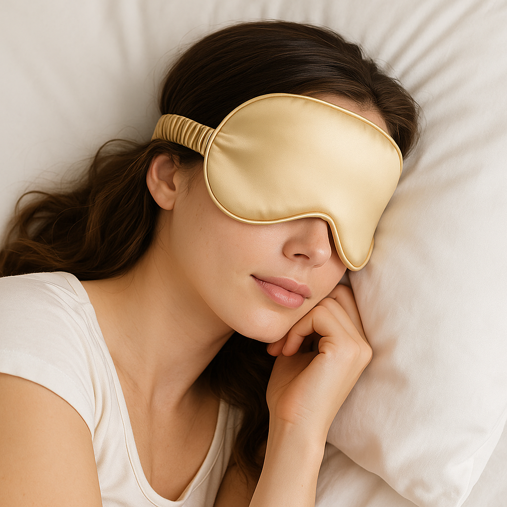 masque pour dormir femme dort bien