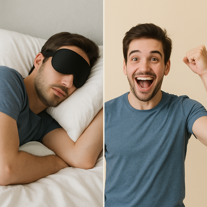 masque pour le sommeil homme bien dormir
