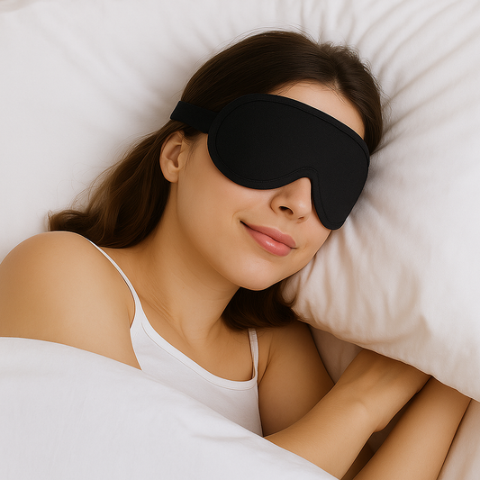 masque pour le sommeil noir