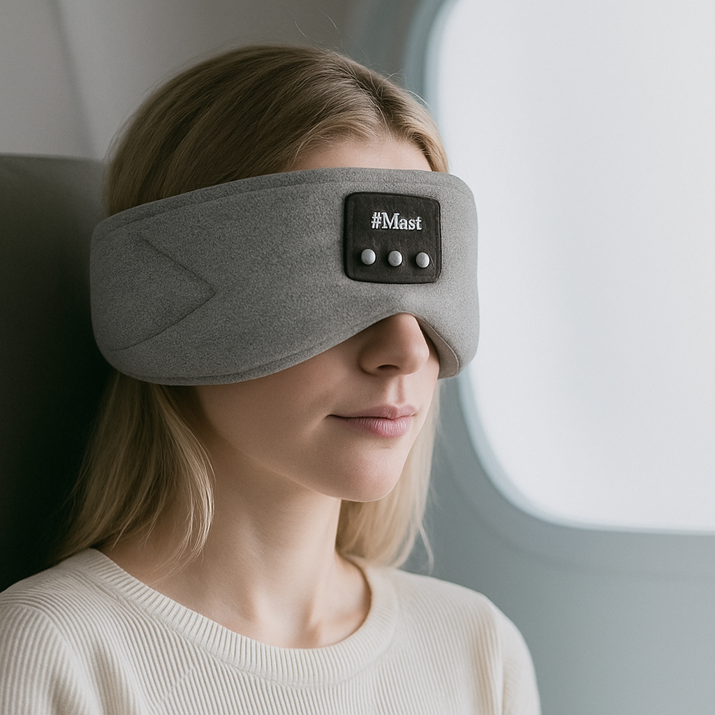 masque pour sommeil femme avion